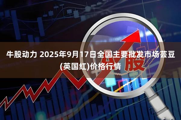 牛股动力 2025年9月17日全国主要批发市场芸豆(英国红)价格行情