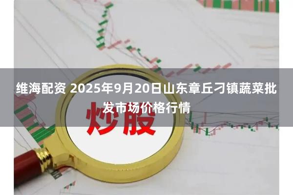 维海配资 2025年9月20日山东章丘刁镇蔬菜批发市场价格行情