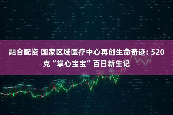 融合配资 国家区域医疗中心再创生命奇迹: 520克“掌心宝宝”百日新生记